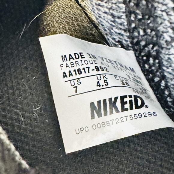 Nike Shoes Womens 7 Black Gray Free RN Flyknit Low Top Running Athletic Sneakers - Picture 11 of 11